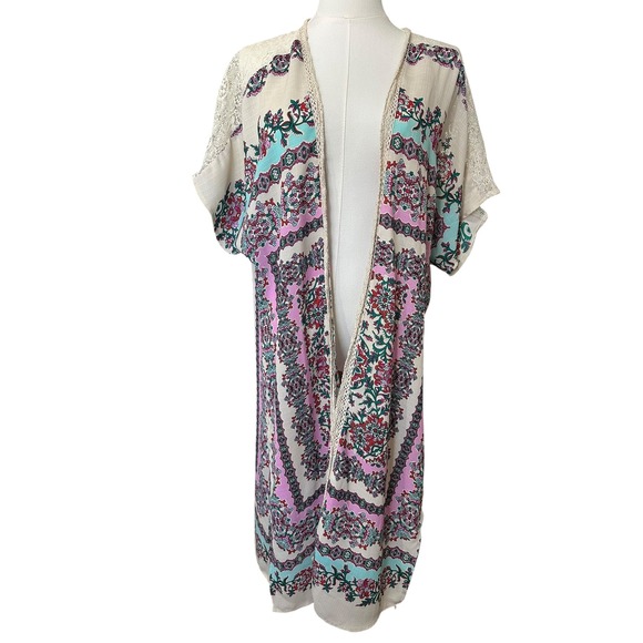 Grace & Lace Tops - Grace & Lace Cardigan Floral Boho Festival Coquette Girl Cottagecore Hippie XS/M